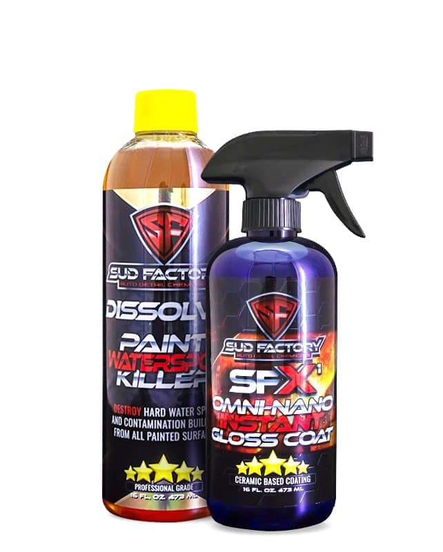 sud factory paint water spot removal and protection bundle